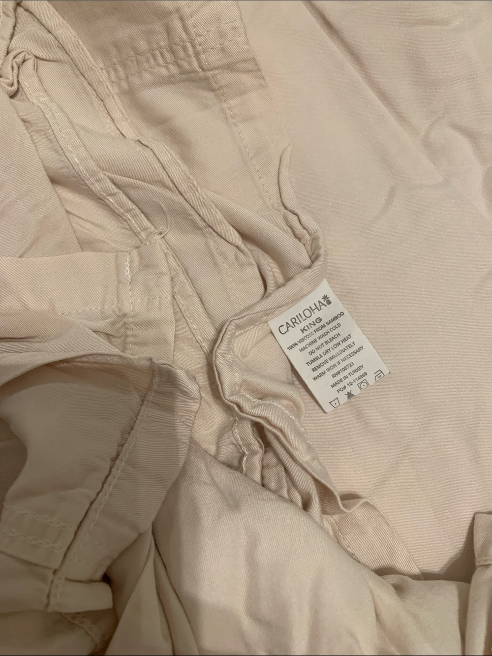Cariloha King Size Bamboo Sheet Set Bundle - Picture 7 of 10